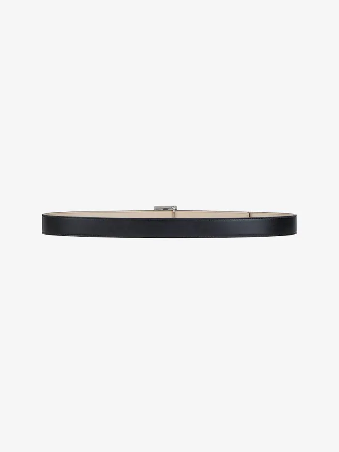 4g Reversible Belt In Leather Black Women Givenchy Belts