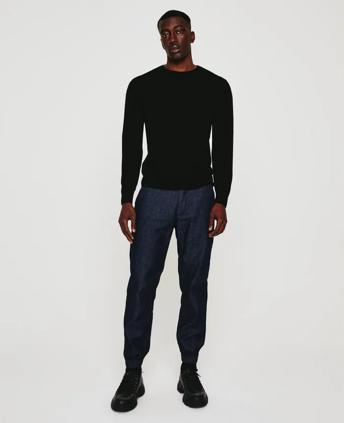 AG Jeans Beck Crew True Black Men Sweatshirts AG Jeans Beck Crew True Black Men Sweatshirts