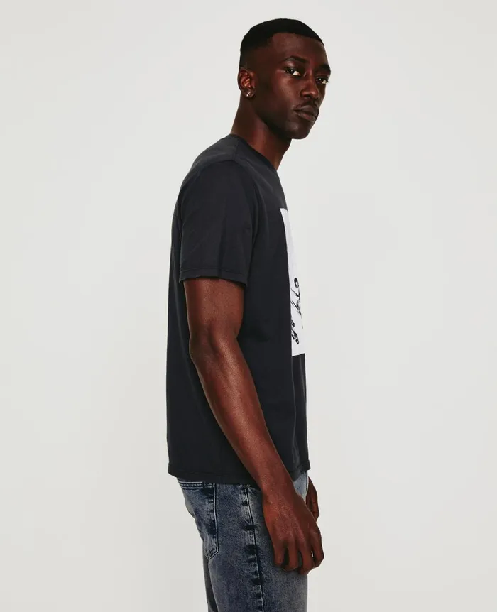 AG Jeans Bryce Crew Atmosphere Ink Stone Men Tees