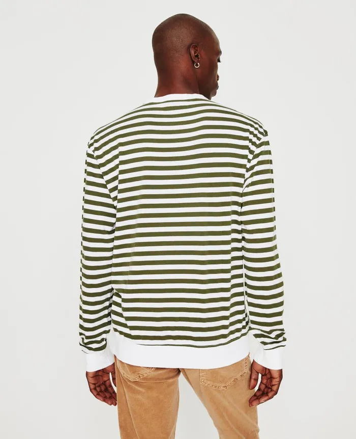 AG Jeans Wesley Pullover True Whitenew Spruce Men Sweatshirts AG Jeans Wesley Pullover True Whitenew Spruce Men Sweatshirts