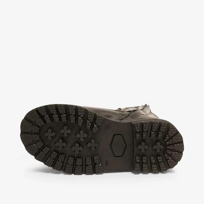 bisgaardshoes maia lamb black polido Black KIDS Winter boots