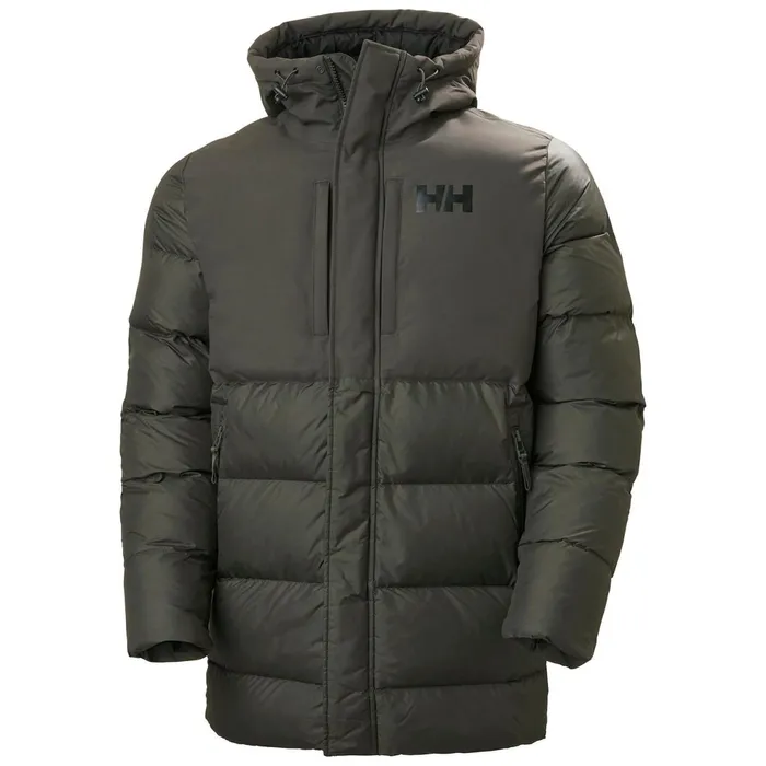 Casual Jackets Men Helly Hansen ACTIVE PUFFY LONG JACKET 482 Beluga
