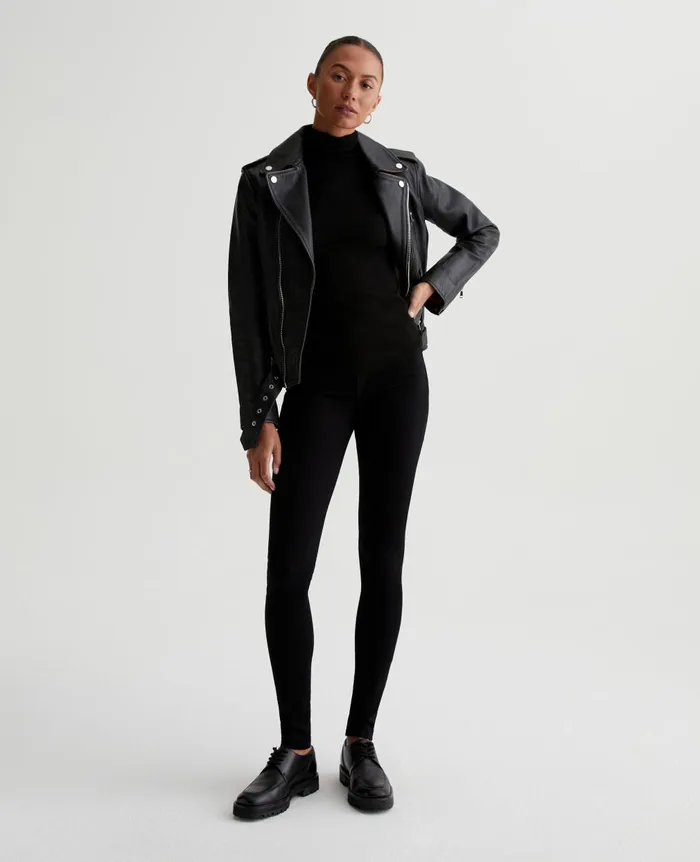 Chels Turtleneck True Black Women AG Jeans Tops and Shirts Chels Turtleneck True Black Women AG Jeans Tops and Shirts