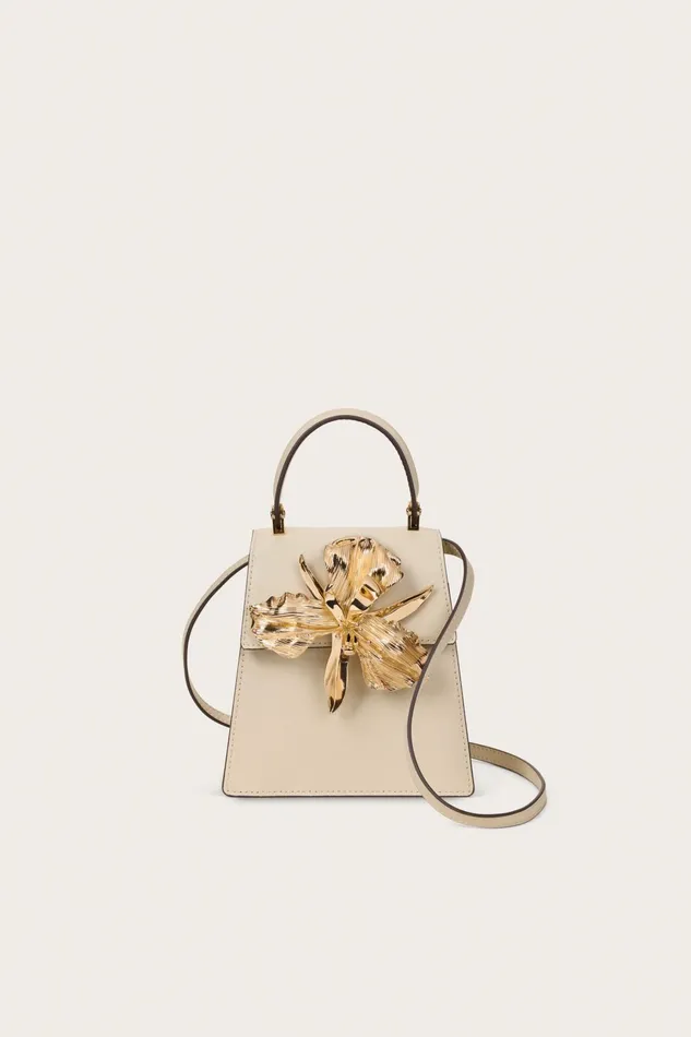 Cult Gaia Emilia Mini Top Handle Alabaster Women Mini Bags