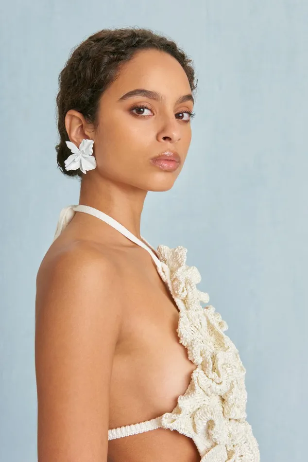 Cult Gaia Mila Earring White Women Jewelry