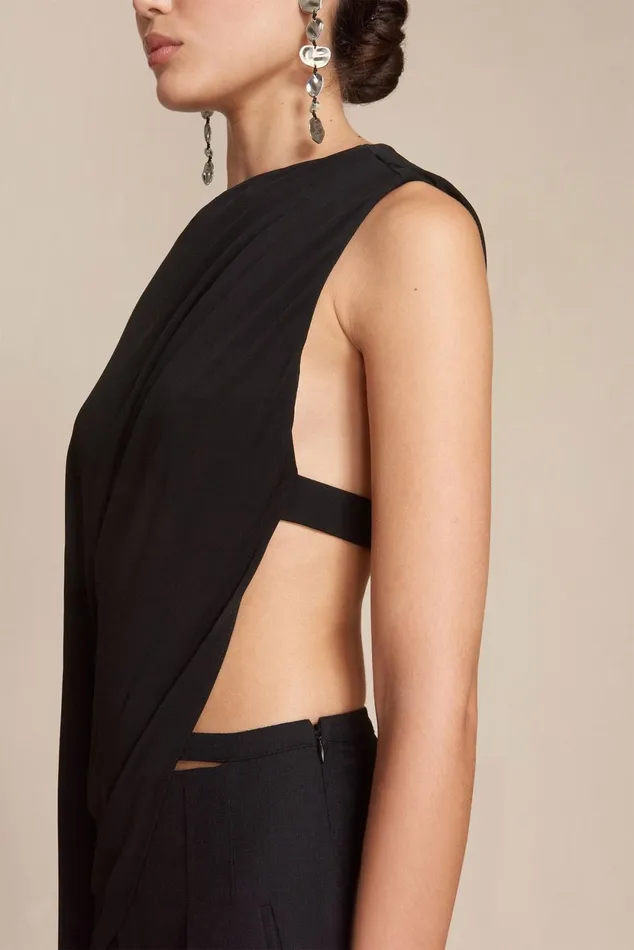 Cult Gaia Stacia Top Black Women Tops Cult Gaia Stacia Top Black Women Tops