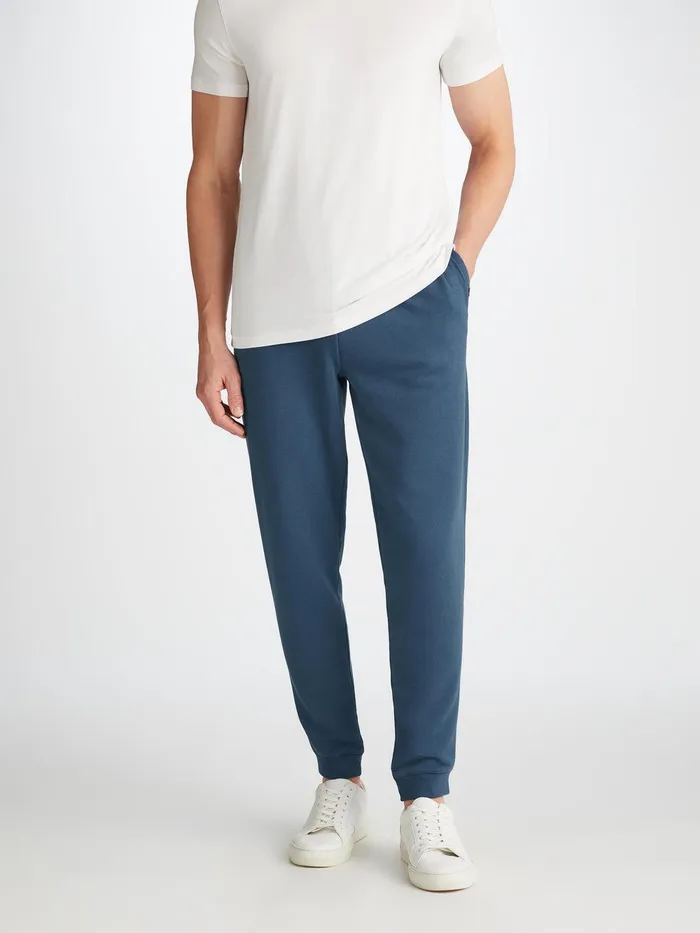 Derek Rose Sweatpants Quinn Cotton Modal Denim Men Casual Pants
