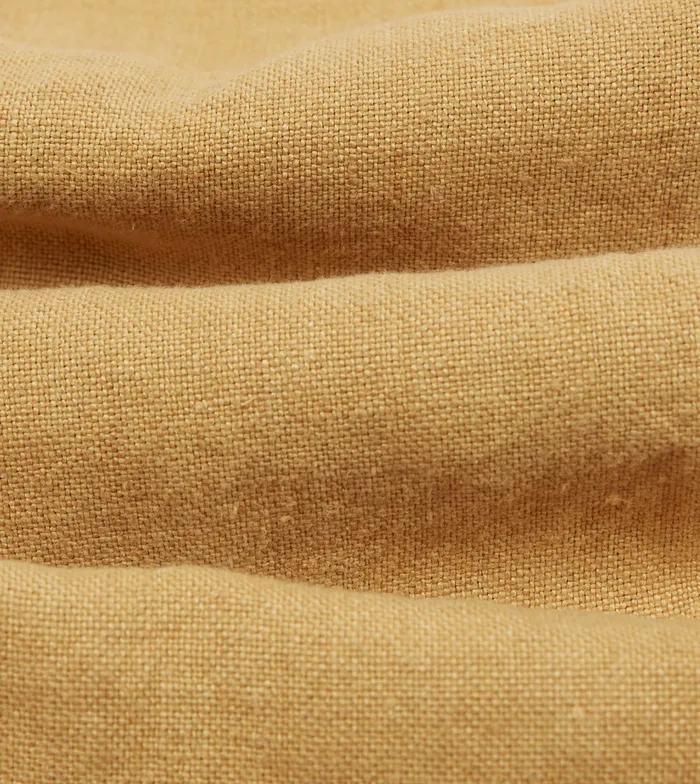 Drake039s Sand Linen FivePocket Chore Jacket Men Coats and Jackets