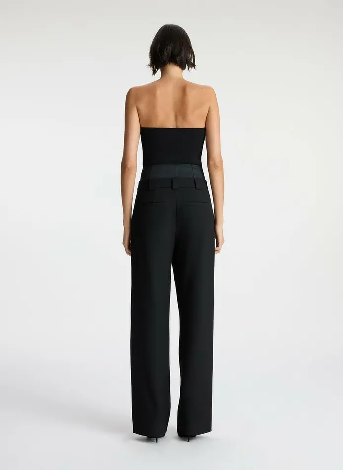 Dresses Women ALC Dean Strapless Compact Knit Top Black Dresses Women ALC Dean Strapless Compact Knit Top Black