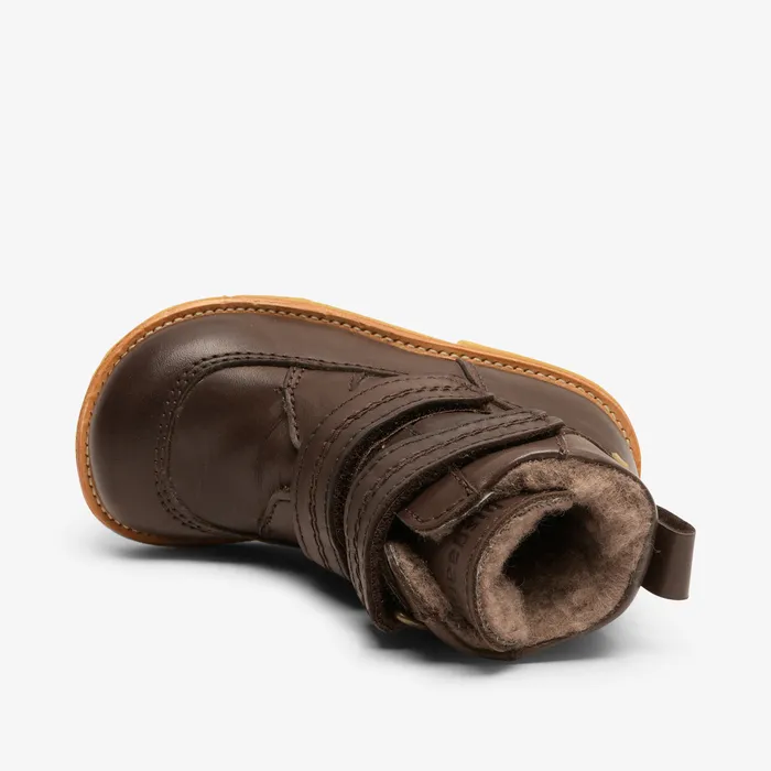 eliah tex dark brown Brown KIDS Winter boots bisgaardshoes