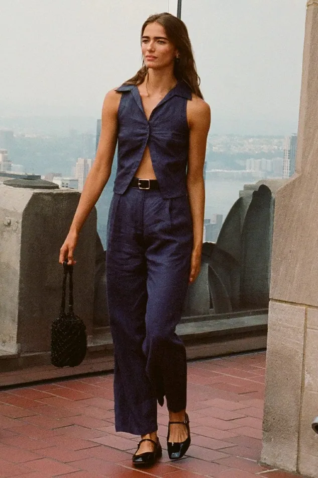 Faithfull The Brand Pants Cedros Pant Slate 8211 Final Sale 8211 Women Faithfull The Brand Pants Cedros Pant Slate 8211 Final Sale 8211 Women