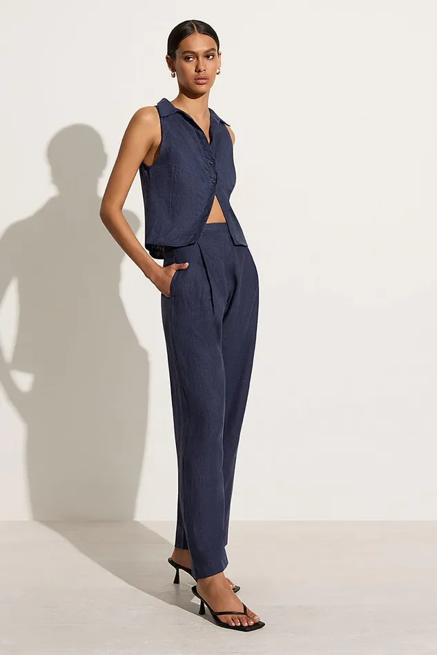 Faithfull The Brand Pants Cedros Pant Slate 8211 Final Sale 8211 Women Faithfull The Brand Pants Cedros Pant Slate 8211 Final Sale 8211 Women