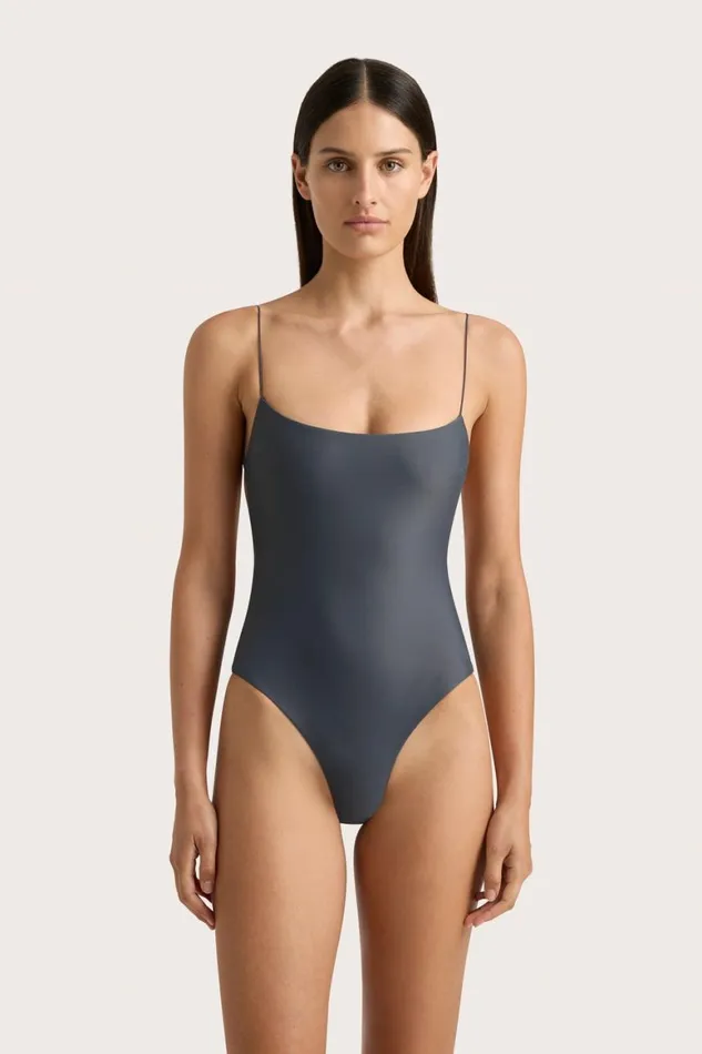 Faithfull The Brand Swim Elea One Piece Charred Navy 8211 Women Faithfull The Brand Swim Elea One Piece Charred Navy 8211 Women