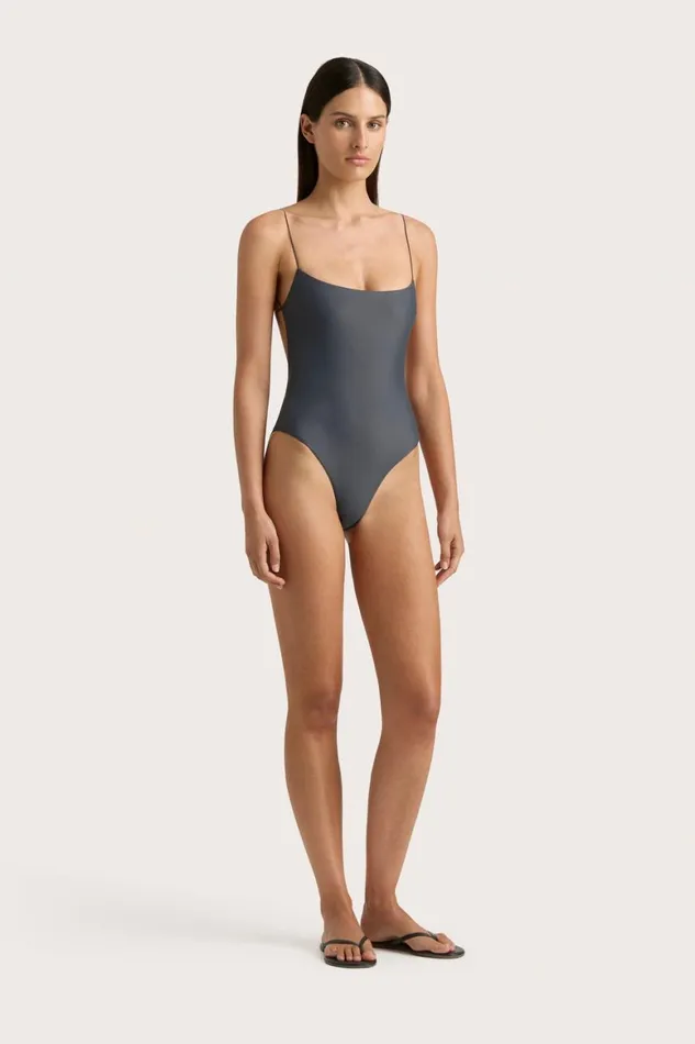 Faithfull The Brand Swim Elea One Piece Charred Navy 8211 Women Faithfull The Brand Swim Elea One Piece Charred Navy 8211 Women