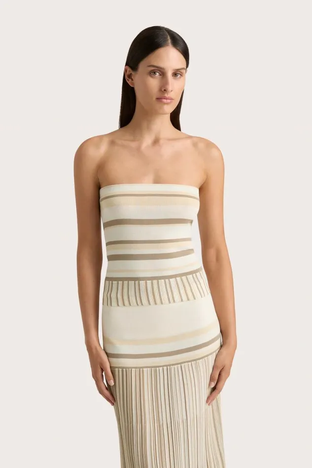 Faithfull The Brand Tops Citara Strapless Top White 8211 Women Faithfull The Brand Tops Citara Strapless Top White 8211 Women