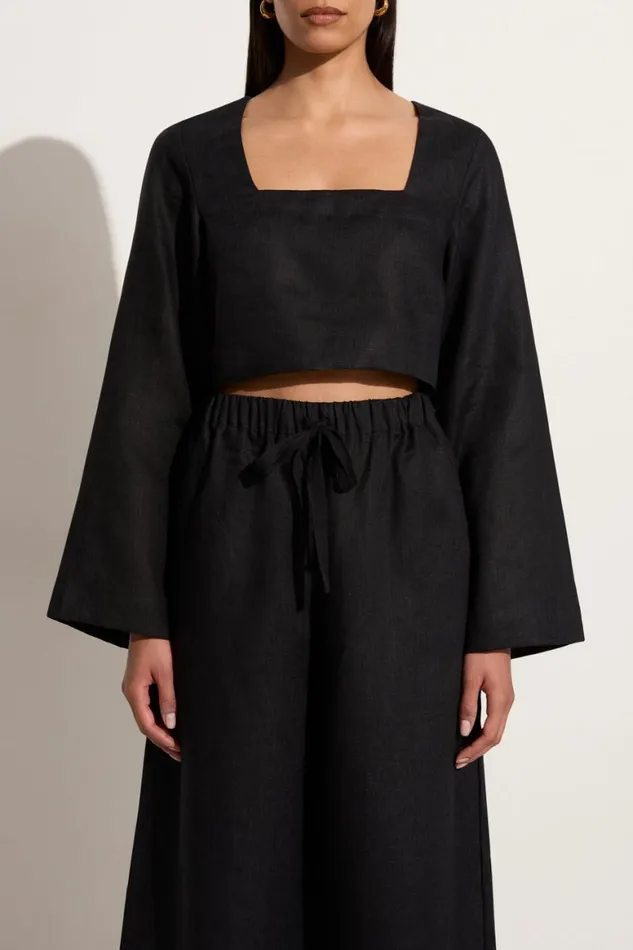 Faithfull The Brand Tops Eilish Top Black 8211 Women
