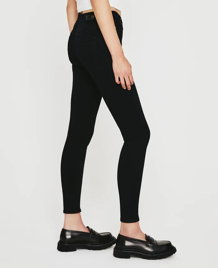 Farrah Skinny Ankle Opulent Black Women AG Jeans Denim Farrah Skinny Ankle Opulent Black Women AG Jeans Denim