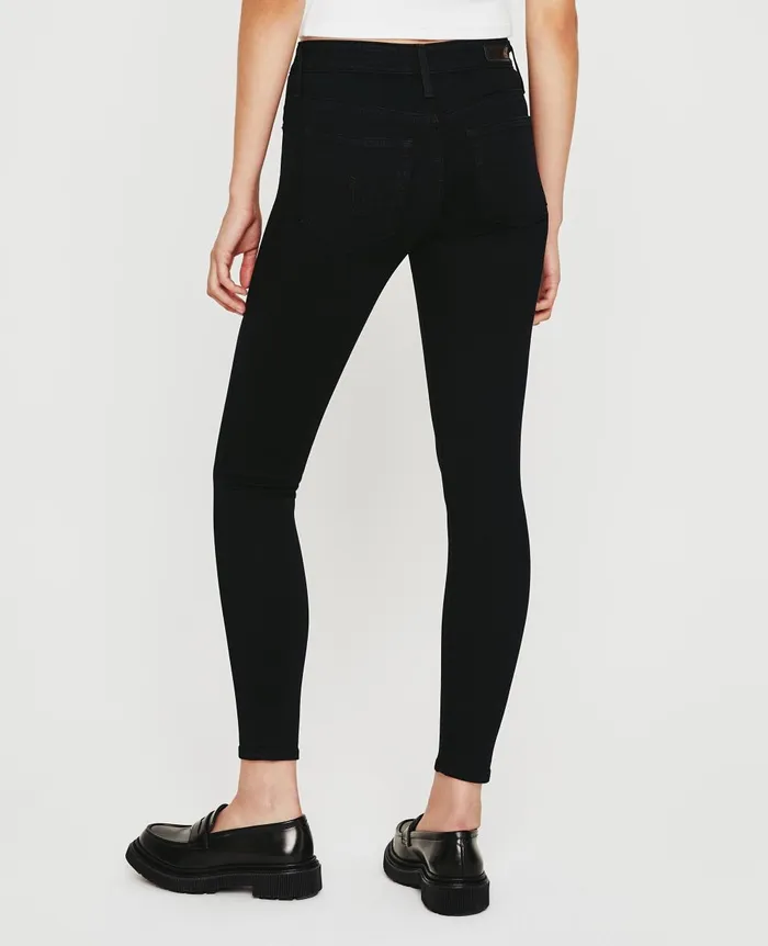 Farrah Skinny Ankle Opulent Black Women AG Jeans Denim Farrah Skinny Ankle Opulent Black Women AG Jeans Denim