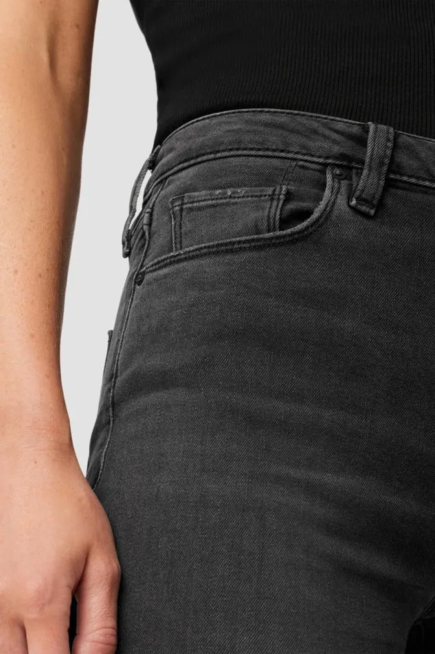 Flare Women Hudson Jeans Holly HighRise Flare Petite Jean Washed Black Flare Women Hudson Jeans Holly HighRise Flare Petite Jean Washed Black