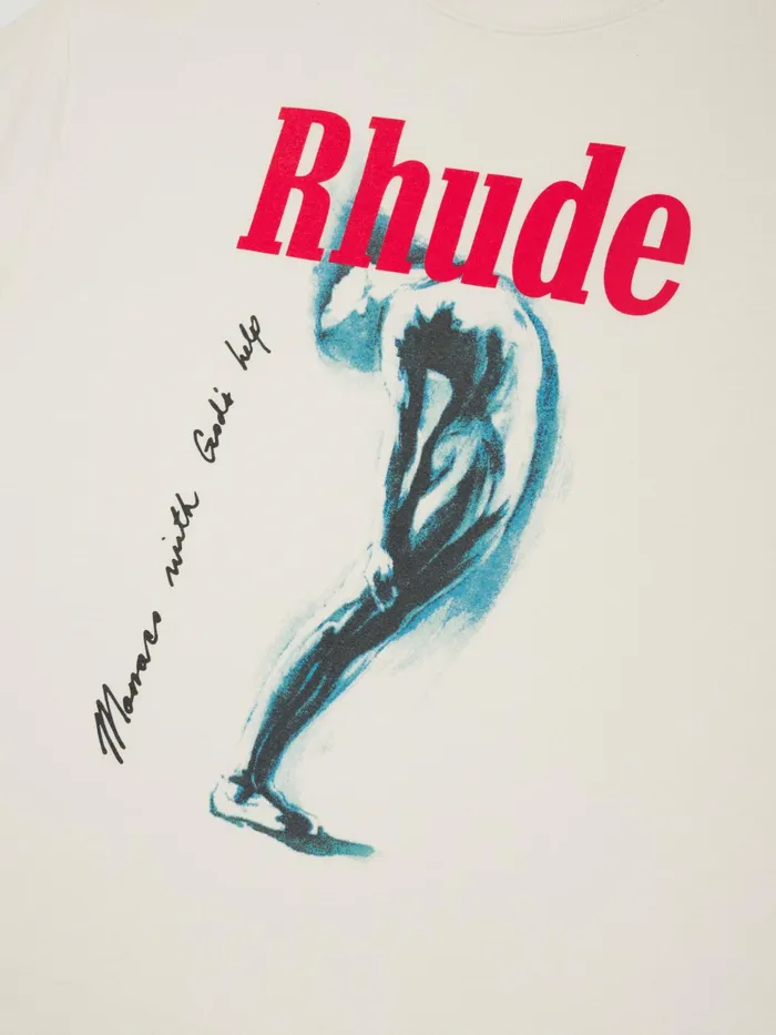 GOD HELP ME TEE Men Rhude Tees