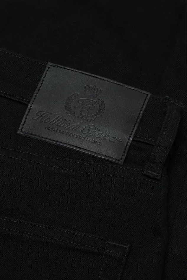Holland Cooper Classic Straight Jean Black Men Jeans Holland Cooper Classic Straight Jean Black Men Jeans