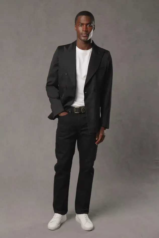 Holland Cooper Classic Straight Jean Black Men Jeans Holland Cooper Classic Straight Jean Black Men Jeans