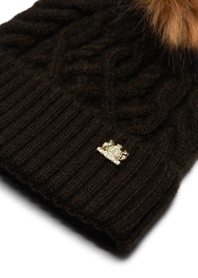 Holland Cooper Windsor Bobble Hat Women Hats and Headbands
