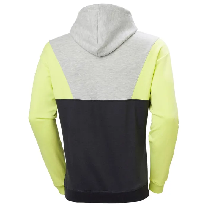 Hoodies and Sweatshirts Men Helly Hansen YU20 BLOCKED HOODIE 980 Ebony