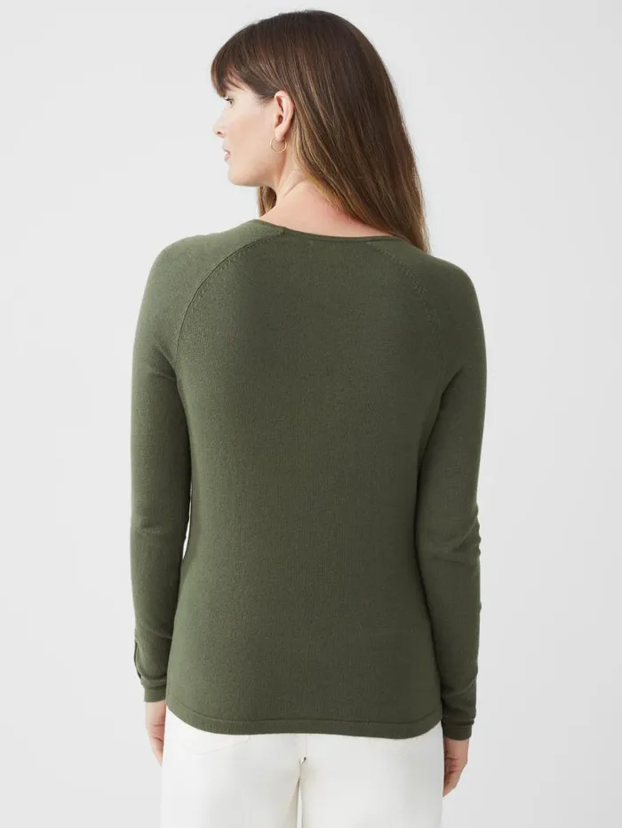 JMcLaughlin Jamey Sweater Olive Green Women Sweaters JMcLaughlin Jamey Sweater Olive Green Women Sweaters
