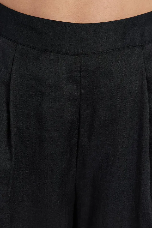 KAI BLACK RAMIE RESORT PANT Women DISSH Pants