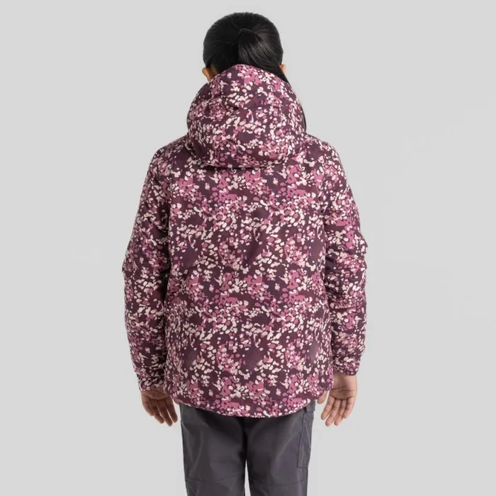Kids Waterproof Jackets Craghoppers Kid039s Brosna Jacket Deep Violet Print Kids Waterproof Jackets Craghoppers Kid039s Brosna Jacket Deep Violet Print
