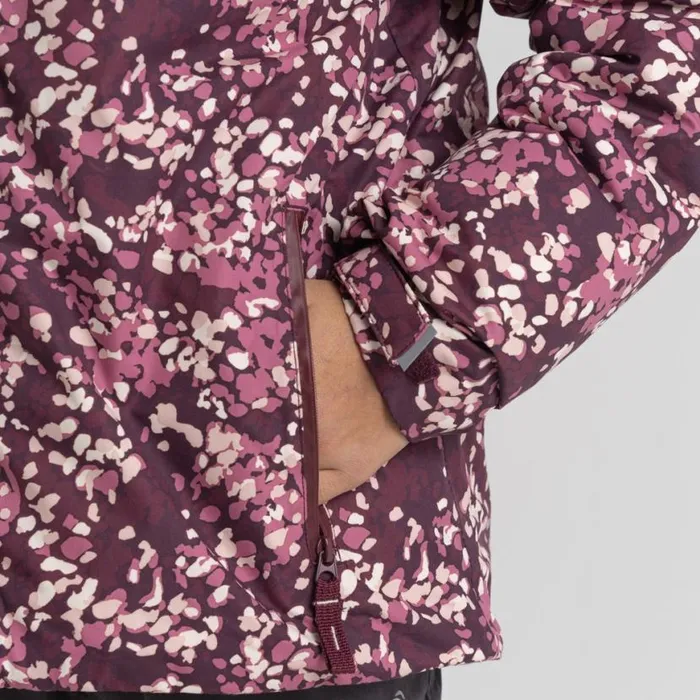 Kids Waterproof Jackets Craghoppers Kid039s Brosna Jacket Deep Violet Print Kids Waterproof Jackets Craghoppers Kid039s Brosna Jacket Deep Violet Print