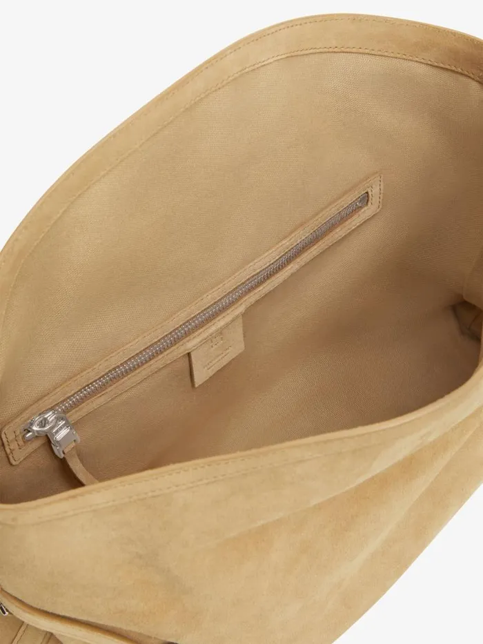 Medium Voyou Chain Bag In Suede Hazel Women Givenchy Shoulder Bags