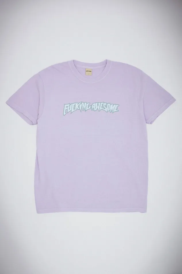 Men 2025 Stamp Logo Tee Fucking Awesome Short Sleeve Men 2025 Stamp Logo Tee Fucking Awesome Short Sleeve