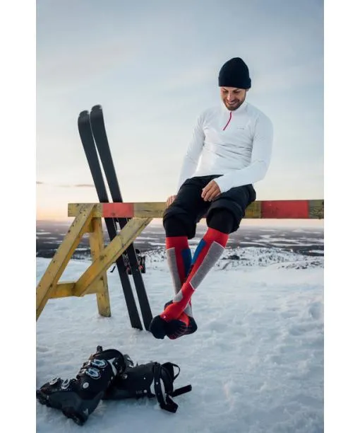 Men SK4 Advanced Men Skiing Kneehigh Socks Olympic FALKE Ski Socks