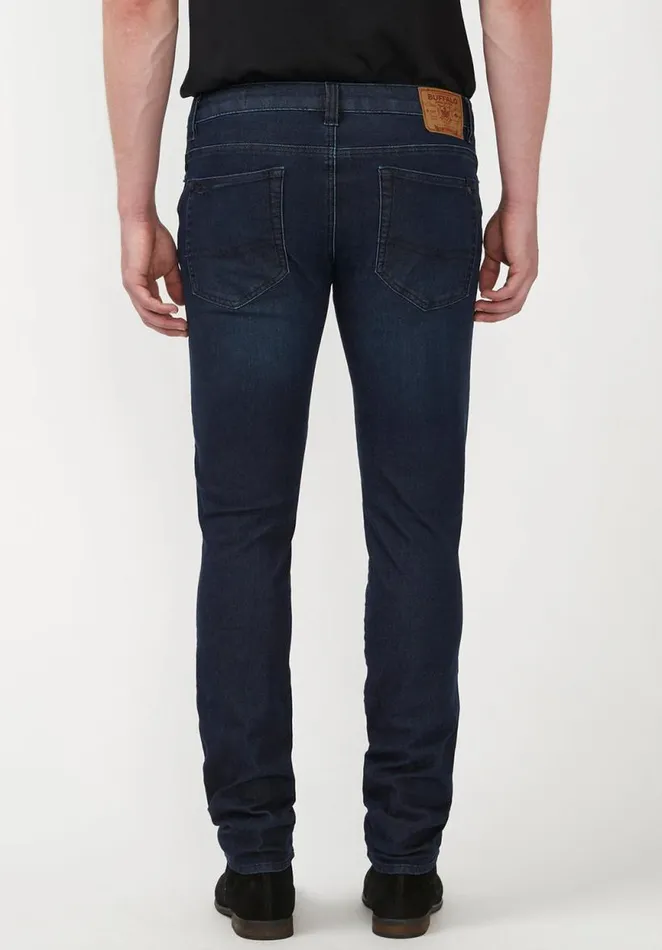 Men Skinny Max Faded Indigo Jeans Indigo Buffalo David Bitton Skinny Max