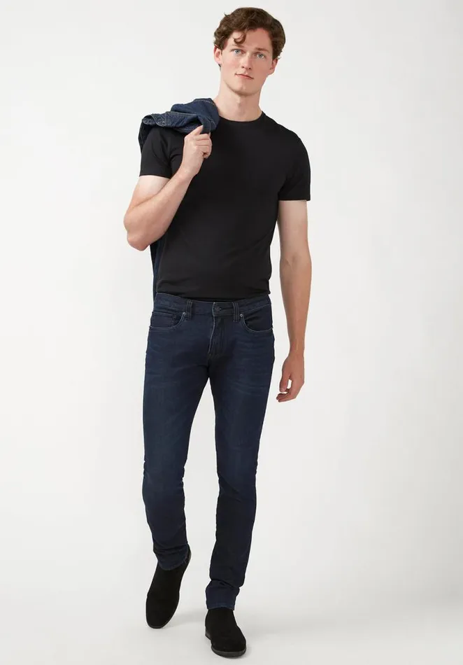 Men Skinny Max Faded Indigo Jeans Indigo Buffalo David Bitton Skinny Max