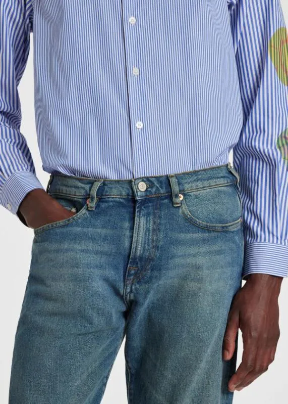 Mens AntiqueWash Stretch Denim Jeans Paul Smith Jeans Mens AntiqueWash Stretch Denim Jeans Paul Smith Jeans