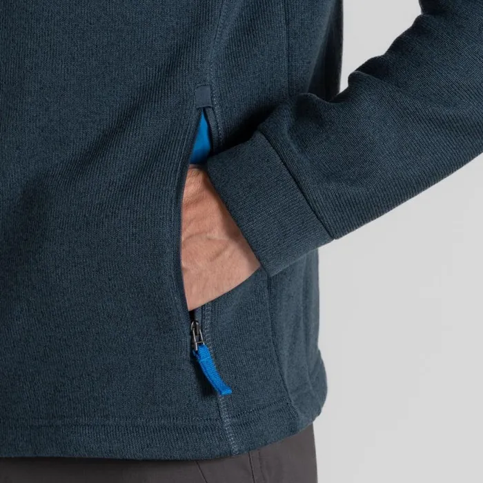 Mens Full Zip Fleece Craghoppers Torney II Full Zip Fleece Blue Stone Marl Mens Full Zip Fleece Craghoppers Torney II Full Zip Fleece Blue Stone Marl
