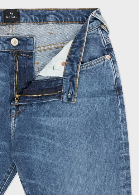 Mens TaperedFit 039Organic Vintage Stretch039 Jeans Paul Smith Jeans Mens TaperedFit 039Organic Vintage Stretch039 Jeans Paul Smith Jeans
