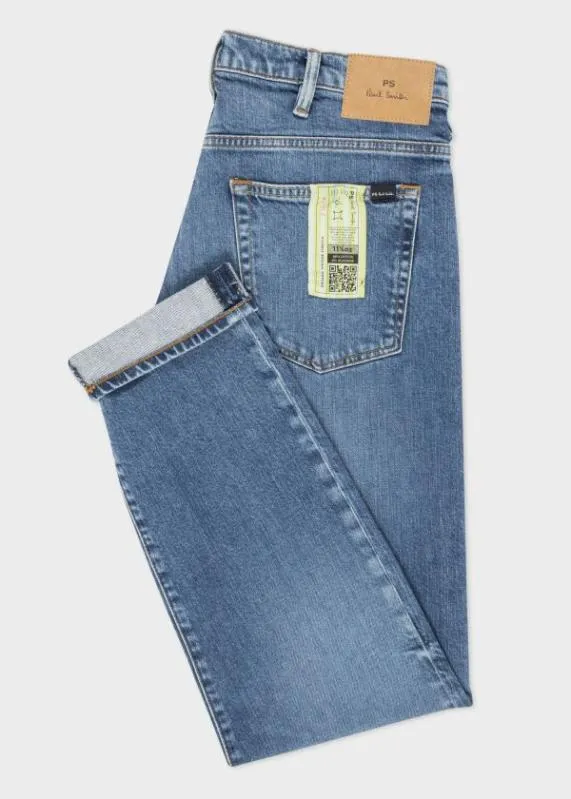 Mens TaperedFit 039Organic Vintage Stretch039 Jeans Paul Smith Jeans Mens TaperedFit 039Organic Vintage Stretch039 Jeans Paul Smith Jeans