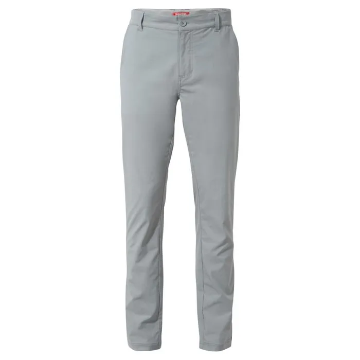 Mens Walking Trousers Craghoppers NosiLife Santos Trousers Cloud Grey Mens Walking Trousers Craghoppers NosiLife Santos Trousers Cloud Grey