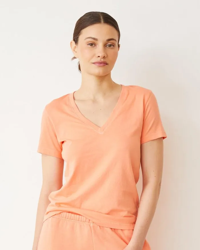 MONROW Tees Basic V Neck 8211 Women