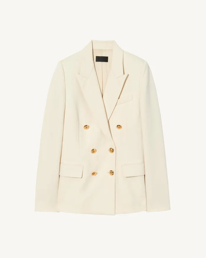 Nili Lotan VIRA BLAZER Stone Women Jackets and Blazers
