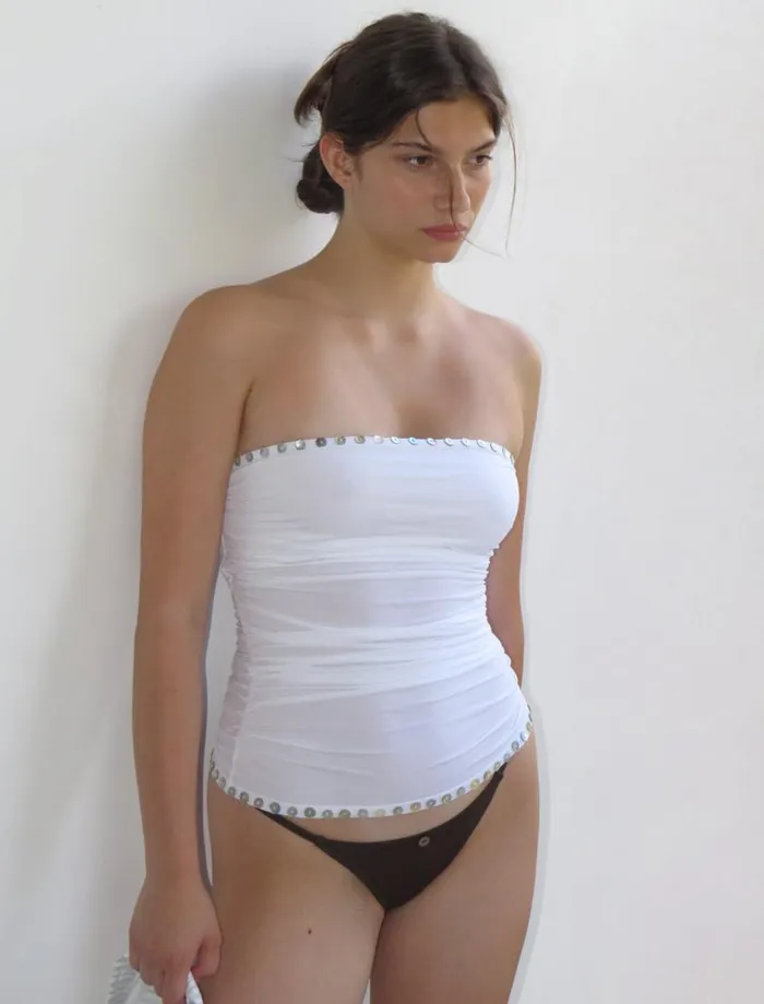 No 2111 Juliet White Women Paloma Wool Tops