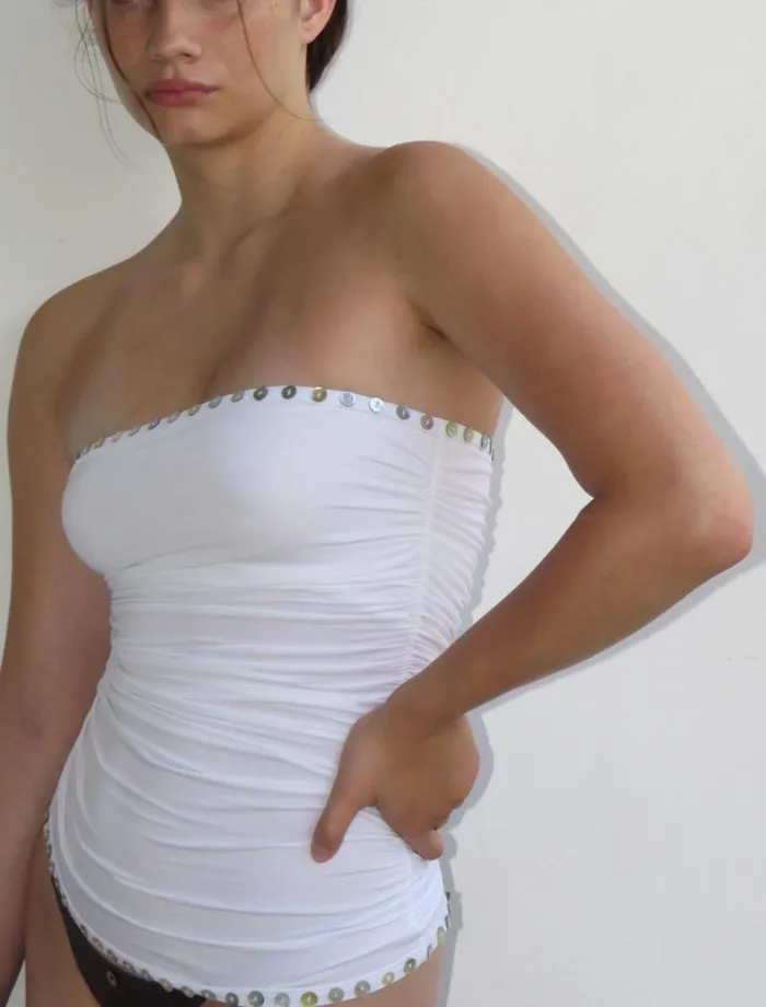 No 2111 Juliet White Women Paloma Wool Tops