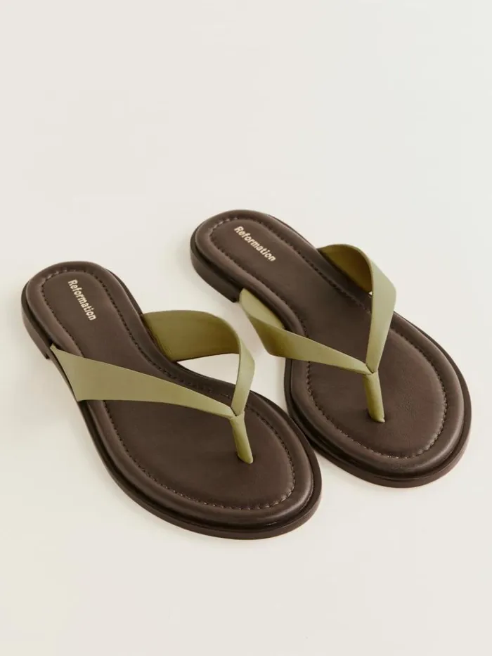 Shoes The Reformation Jessie Thong Sandal Cerignola Boss