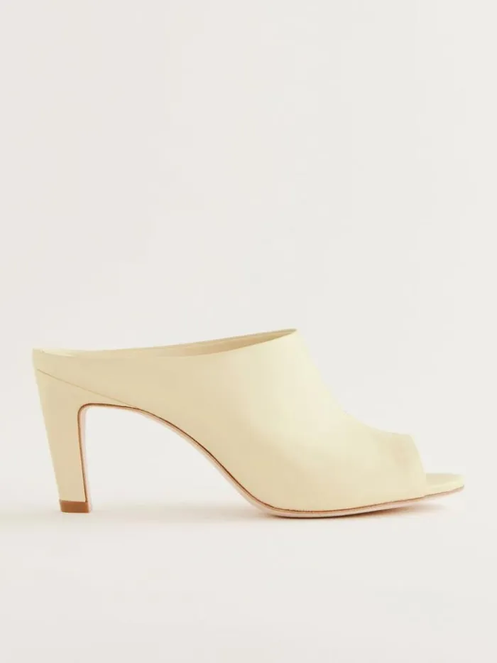 Shoes The Reformation Lydia Heeled Sandal Parmesan Leather