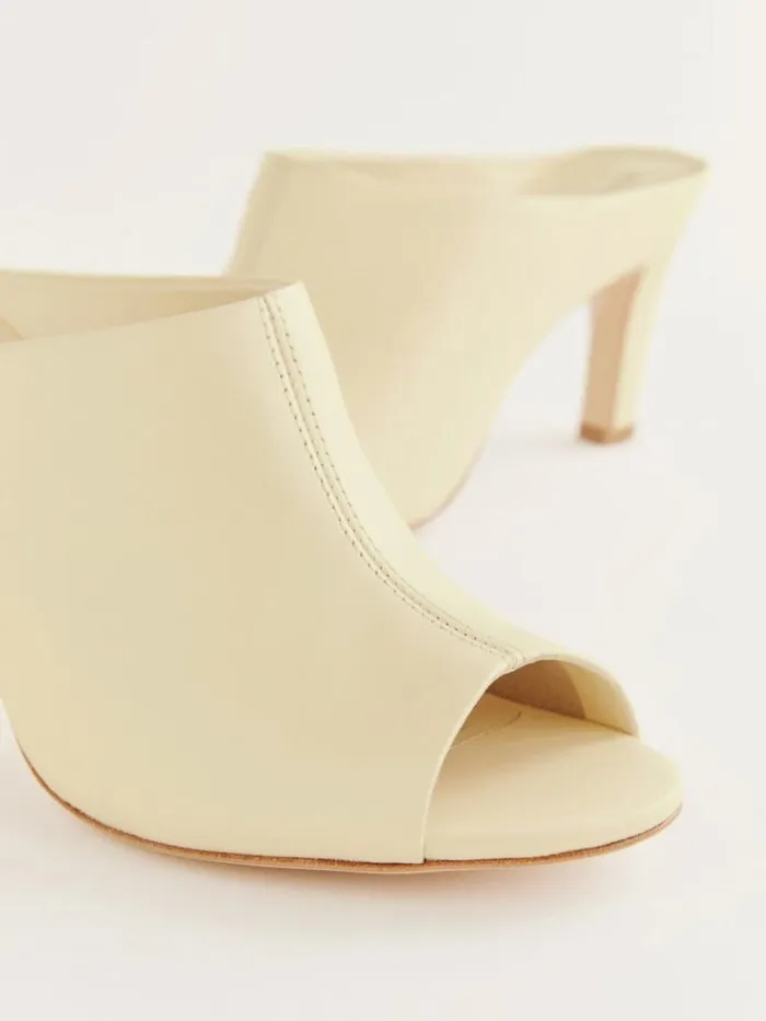 Shoes The Reformation Lydia Heeled Sandal Parmesan Leather