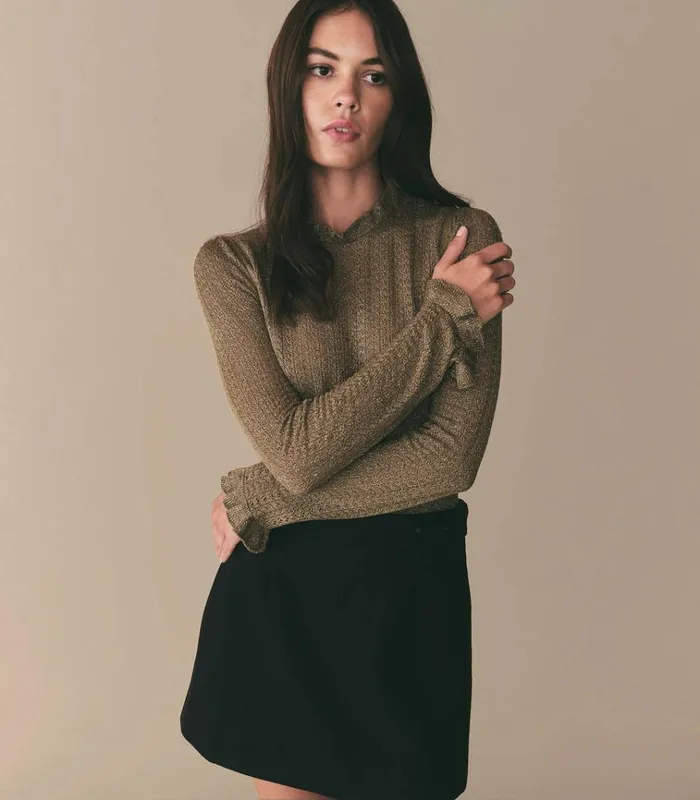 Shop MARELLA SWEATER Spanish Moss DEN Knitwear
